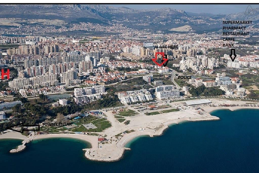 Lusea Apartments Split Dış mekan fotoğraf